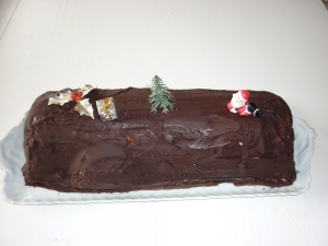 Bûche aux Marrons et Chocolat Noir (Noël 2009) - image 2
