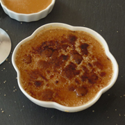 Crème Brûlée aux "Eclats de Caramel"