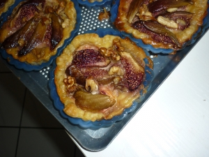 Tartelettes aux Pommes, Figues, Noix - image 2