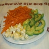 Recette Salade de Carottes, Avocats, Reblochon à l'Orange (Entrée - Entre amis)