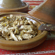 Tagine de Poulet aux Mirabelles de Lorraine