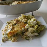 Gratin de Courgettes aux Crabes