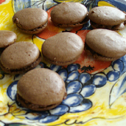 Macarons au Chocolat