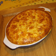 Clafoutis au Camembert et aux Lardons