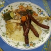 Recette Couscous au Poulet (Plat complet - Cuisine familiale)