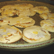 Blinis au Reblochon