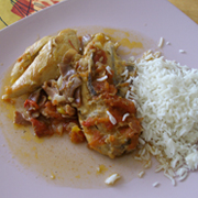 Poulet Basquaise