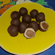 Boules Pralinées à la Pâte d'Amandes