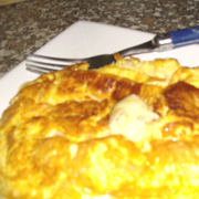 Omelette au Sassenage