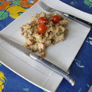 Riz Champignons Jambon