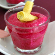 Verrine Légère à la Mousse Rosée