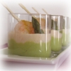 Verrine aux Asperges Vertes & aux Crevettes