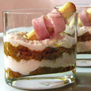 Verrine à la Mousse de Jambon & Pesto de Tomate