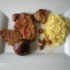 Recette Rôti de Porc aux Figues, Noix et Caramel (Plat principal - Régional)