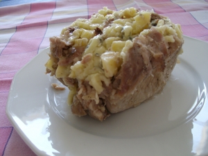 Roti de Porc au Sassenage (Bleu du Vercors) - image 2