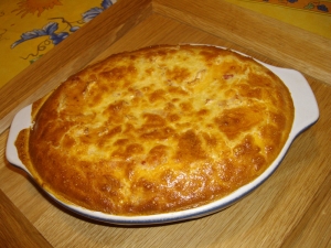 Clafoutis au Camembert et aux Lardons - image 2