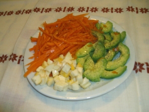 Salade de Carottes, Avocats, Reblochon à l'Orange - image 2