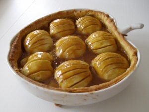 Crème Caramel au Beurre Salé et Pommes Fondantes - image 1