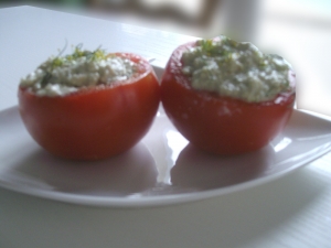 Tomates au Fromage Blanc et Sassenage - image 1