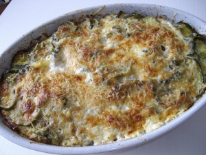 Gratin de Courgettes aux Crabes - image 1