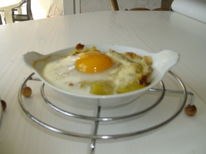 Oeufs sur le plat à la Dauphinoise - image 1