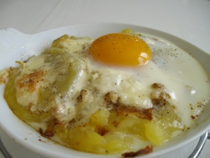 Oeufs sur le plat à la Dauphinoise - image 3