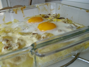 Oeufs sur le plat à la Dauphinoise - image 4