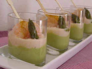 Verrine aux Asperges Vertes & aux Crevettes - image 2