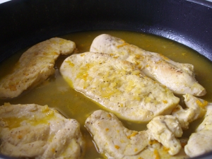 Blancs de Poulet Sauce à l'Orange - image 1