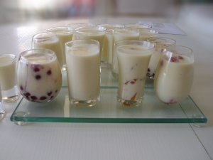 Verrines " Panna Cotta aux Fruits" - image 1