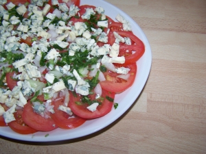 Salade de Tomates à la Fourme de Montbrison - image 2