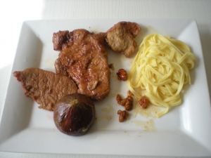 Rôti de Porc aux Figues, Noix et Caramel - image 2