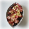 Recette Salade d'Endives aux Figues, Jambon de Pays et Noix (Entrée - Régional)