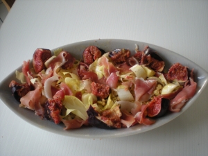 Salade d'Endives aux Figues, Jambon de Pays et Noix - image 2