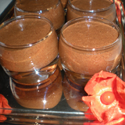 Mousse au Chocolat aux Eclats de Noisettes Caramélisées