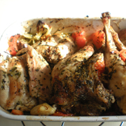 Lapin Rôti aux Herbes de Provence