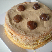 Gâteau aux Marrons