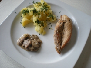 Blanc de Poulet aux Pommes de Terre et aux Champignons - image 4