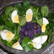 Salade de Vitelotte