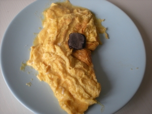 Recette Omelette aux truffes