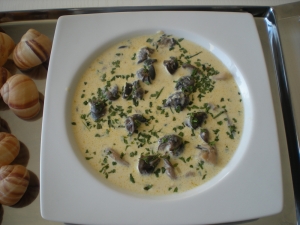 Velouté d'Escargots au vin de Savoie - image 4