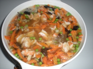 Soupe Chinoise aux Crevettes - image 4