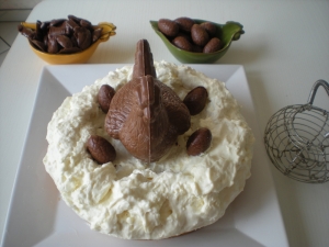 Nid de Pâques à la Noix de Coco et Mousse au Chocolat Blanc - image 2