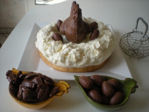 Nid de Pâques à la Noix de Coco et Mousse au Chocolat Blanc - image 3