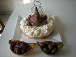 Nid de Pâques à la Noix de Coco et Mousse au Chocolat Blanc - image 4