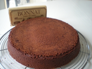 Gâteau au Chocolat BONNAT   et ses Fraises - image 1
