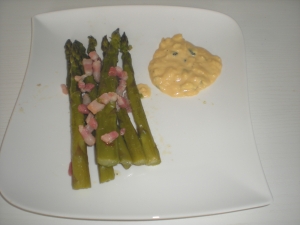 Asperges, Lardons, Oeufs Brouillés à la Truffe - image 3