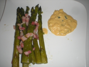 Asperges, Lardons, Oeufs Brouillés à la Truffe - image 4