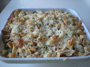 Crumble d'Asperges  Vertes aux Crevettes et Sassenage - image 4