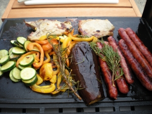 Plancha : Saucisses, Porc et Garniture - image 2